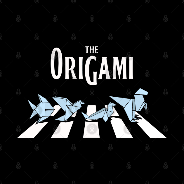 The Origami Retro Origami Gifts Funny Origami by KsuAnn