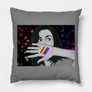 Kat Barrell Pride Pillow