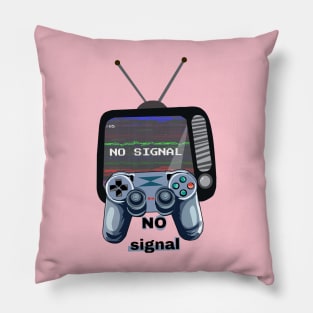 No signal Pillow