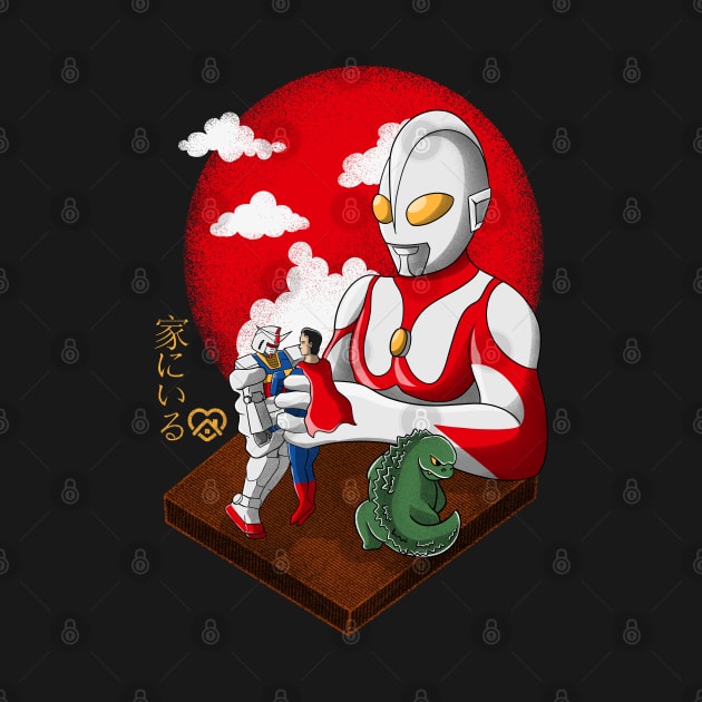 ultraman by opoyostudio