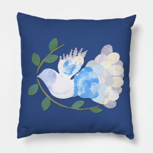 Peace Spirit Dove Pillow