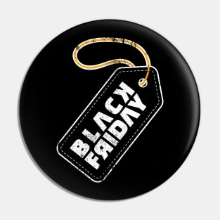 Price Label for Black Friday Pin