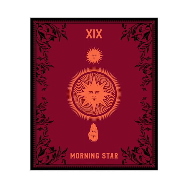 Tarot Card - The Morning Star by Tip Top Tee's