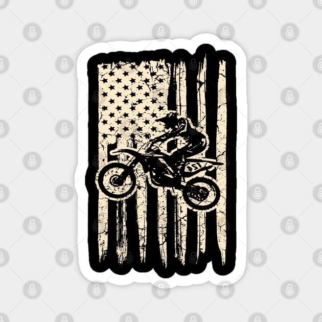 American Motocross Magnet by schmomsen