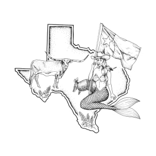 Texas Mermaid T-Shirt