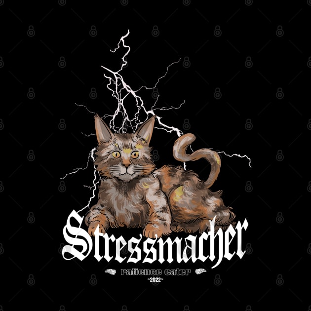 Stressmacher Katze Mainecoon Maine coon by design-lab-berlin