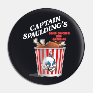 captain spauldings fried chicken Pin