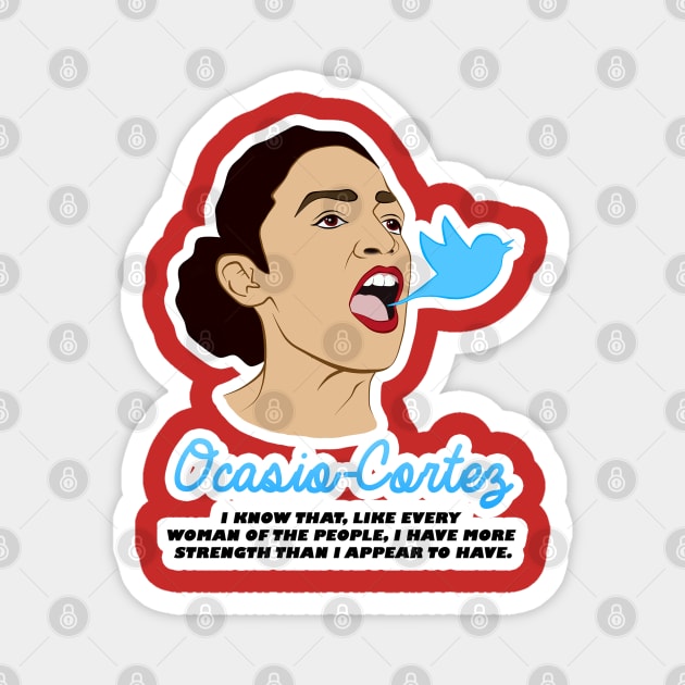 OCASIO-CORTEZ Magnet by prinziotorres97