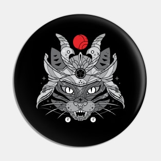 Purr Demon Pin