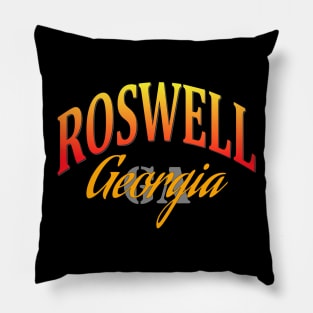 City Pride: Roswell, Georgia Pillow