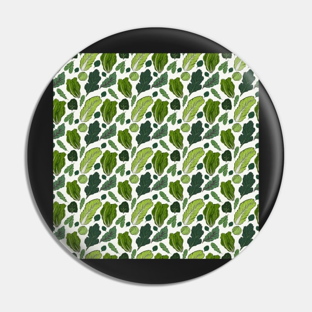 Leafy Greens Pattern - Original Pin by FontaineN