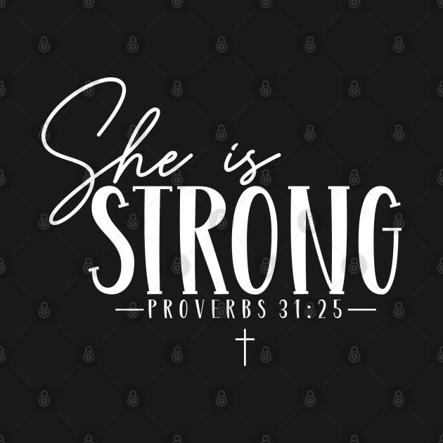 She is Strong by KayBee Gift Shop