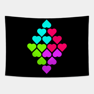Hearts Tapestry