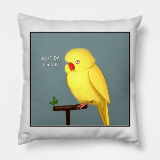 Yellow Birb Pillow