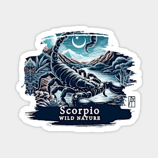 Scorpio - WILD NATURE - SCORPIO -10 Magnet