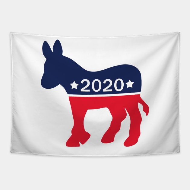 Democratic Donkey Tapestry by valentinahramov