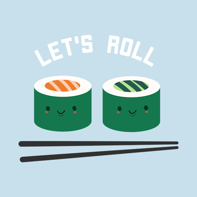 Cool Sushi T-Shirt by happinessinatee