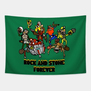 Deep Rock Galactic - Rock and Stone Forever! Tapestry