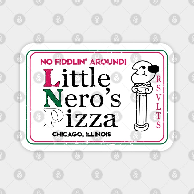 Little Nero's Pizza Magnet by SuperEdu