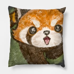 Red panda is coming Pillow