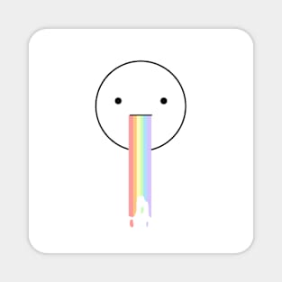 Kawaii Rainbow Spew Magnet