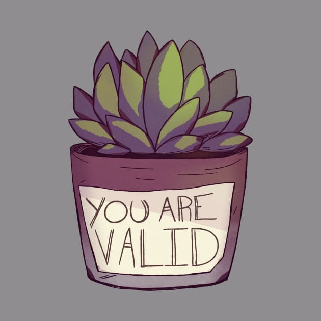 Supportive Succulent by AstralArts