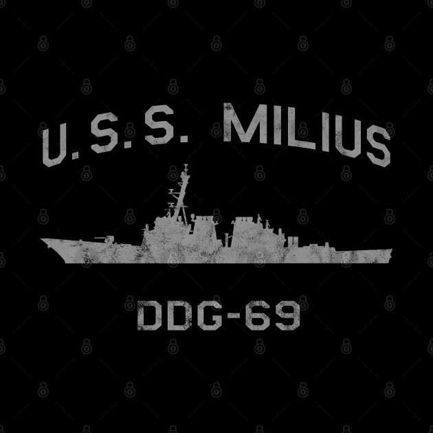 DDG-69 USS Milius Ships Profile by DesignedForFlight