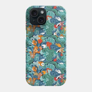 1960 Hippie Doodles Phone Case