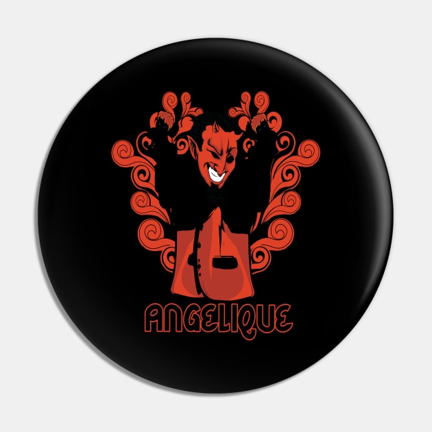 Angelique Devil Mephistopheles Pin by Foxxy Merch