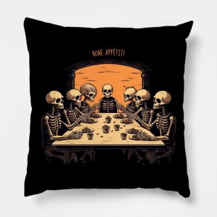 Last Supper Dark Humor Pillow