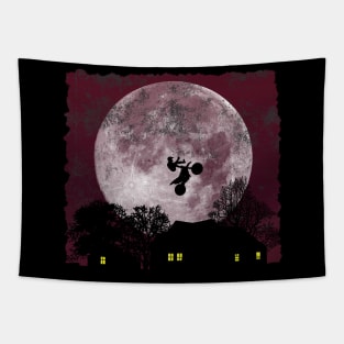 Motocross Freestyle - Blood Moon Tapestry