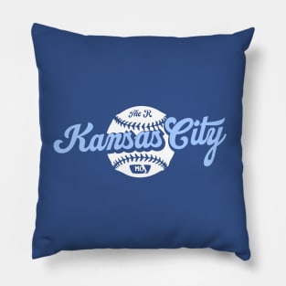 Kansas City Baseball Pillow