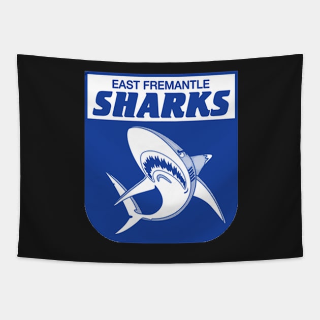 East fremantle football club | AFL Footy Tapestry by euror-design