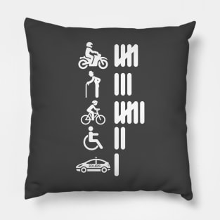 Accident count Pillow