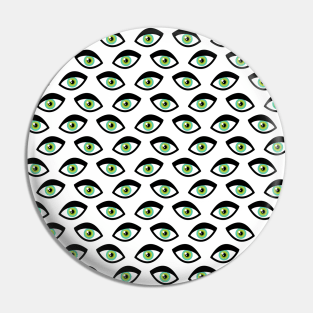 Eyes Pattern Pin