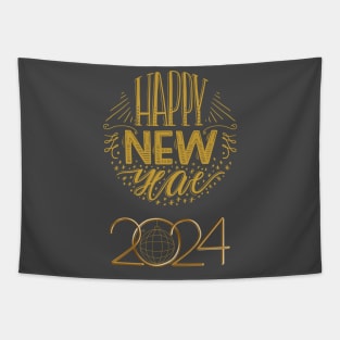 Heppy new year 2024 Tapestry