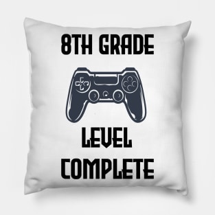 8th Grade Graduation Gamer, Graduation Gifts T-Shirt Pillow