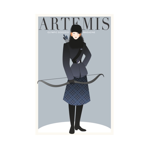 Olympic goddess Magazine: Artemis by LaInspiratriz