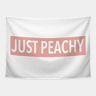 Just Peachy Tapestry