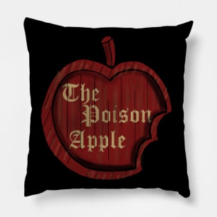 The poison apple Pillow