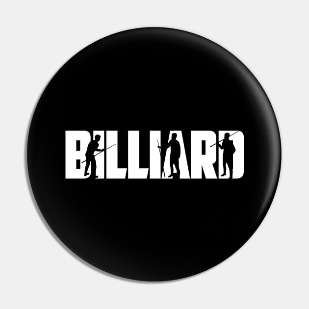 Billiard Lover Pin by BB Funny Store