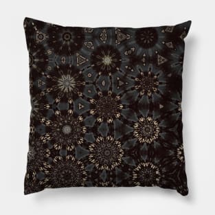 Black and White Fireworks Pattern - WelshDesignsTP002 Pillow