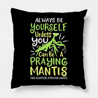 Praying Mantis Pillow