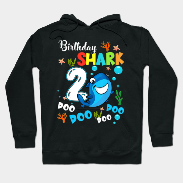 Funny Baby Shark 2nd Birthday Shirt Boy Birthday Gifts Us Funny