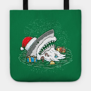 The Santa Shark Tote