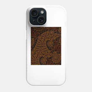 Flowing Abstract Spirals Phone Case