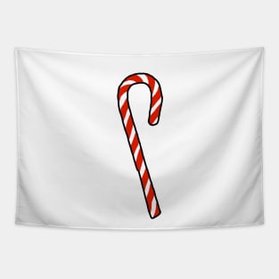 A Christmas Candy Cane Tapestry