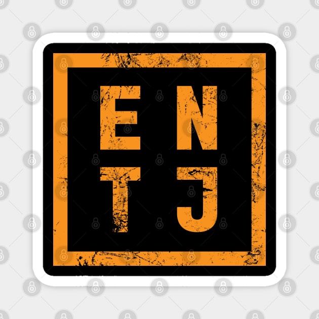 ENTJ Extrovert Personality Type Magnet by Commykaze