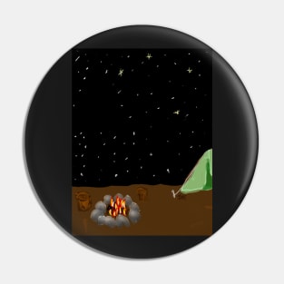 Camping Under The Stars! Pin