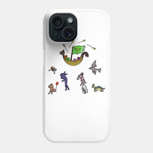 Some Friends Walking Phone Case